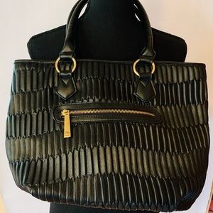 Versace 19V69 Black Leather Shoulder Bag